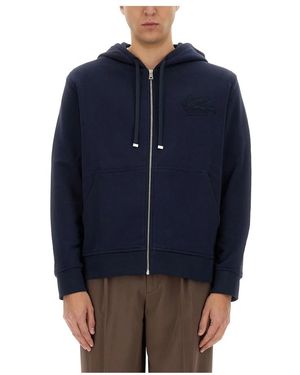 Etro Zip-Throughs - Bleu