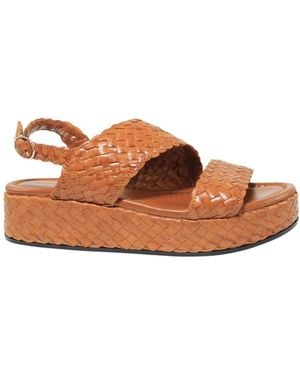 Pons Quintana Flat Sandal - Braun