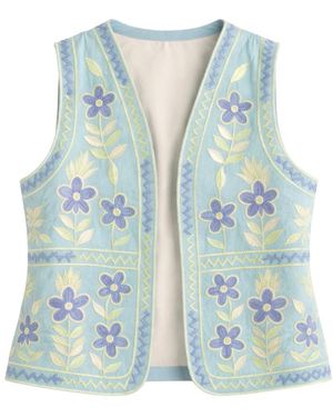 Antik Batik Vests - Azul