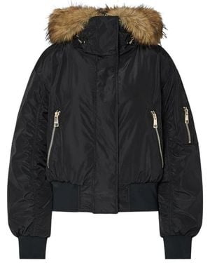 Liu Jo Kapuzen-Bomberjacke - Schwarz