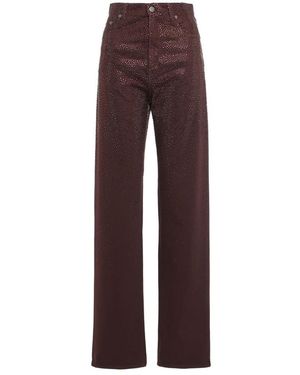 Golden Goose Straight Trousers - Brown
