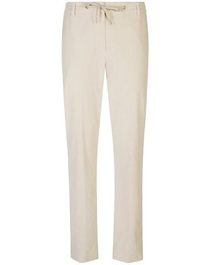 Eleventy Slim-Fit Trousers - Natural