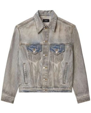 Purple Brand Denim Jackets - Gris