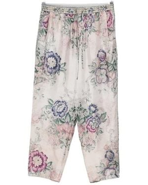 Pierre Louis Mascia Cropped Trousers - Grey