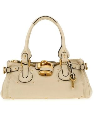 Chloé Paddington Schoudertas - Metallic