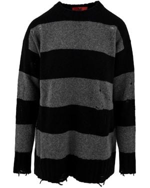 Aniye By Round-Neck Knitwear - Black