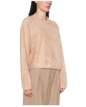 Soft Goat Brushed Crewneck - Naturel