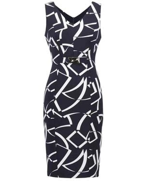 Joseph Ribkoff Midi Dresses - Blue