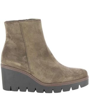 Gabor Wedges - Marrone