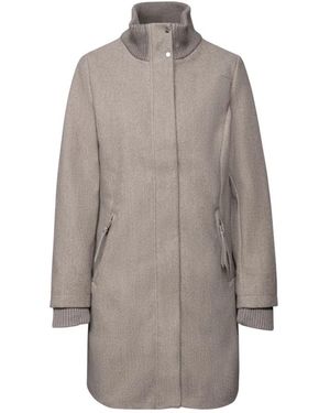 Street One Single-Breasted Coats - Marrone