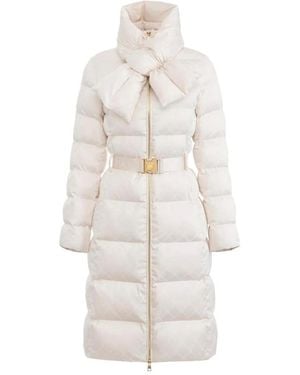 Elisabetta Franchi Parkas - Blanco