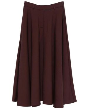 Officine Generale Midi Skirts - Marrón