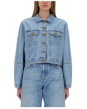 Alysi Jeansjacke - Blau