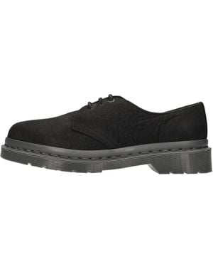 Dr. Martens 1461 Milled Nubuck Oxford Schuh - Schwarz