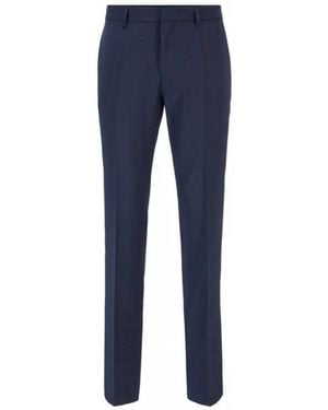 BOSS Suit Trousers - Blue