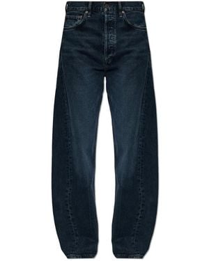 Agolde Luna Pieced Jeans - Blau