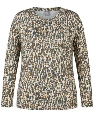 Rabe Rundhals-Strickware - Natur