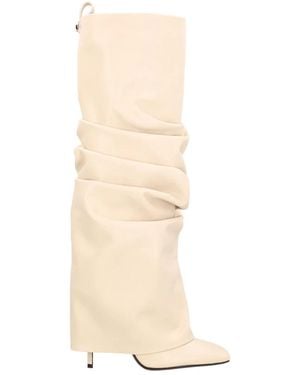 The Attico Heeled Boots - Natural