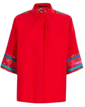 Carolina Herrera Blouses - Red