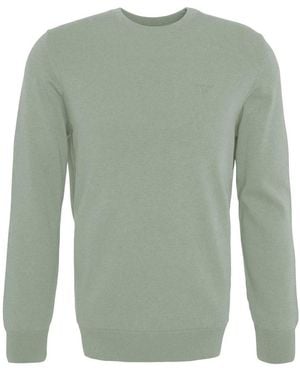 Barbour Round-Neck Knitwear - Green