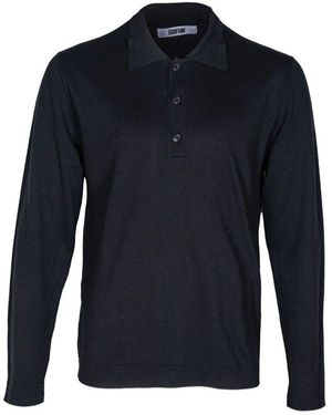 Grifoni V-Neck Knitwear - Blue