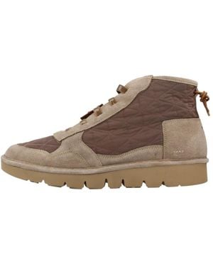 Pànchic Lace-Up Boots - Marrón