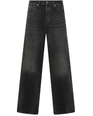 Haikure Wide Jeans - Negro