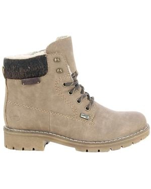 Rieker Lace-Up Boots - Marrón