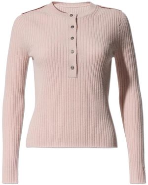 Perfect Moment V-Neck Knitwear - Rose