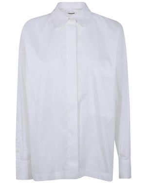 DARKPARK Overhemden ,Wit ,Katoen Paola Patch Pocket Shirt