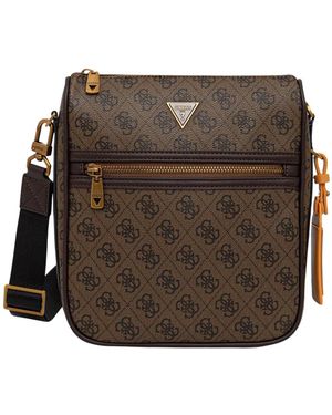 Guess Messenger Bags - Marrone