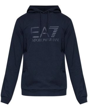 EA7 Hoodies - Bleu