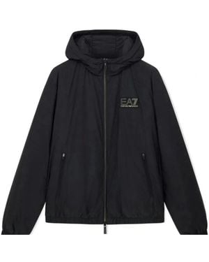 EA7 Blouson-Jacke Premium Label - Schwarz