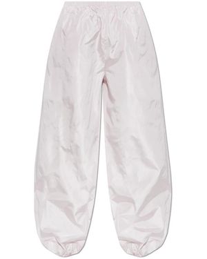 Alaïa Pantaloni di seta - Bianco