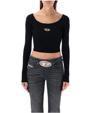 DIESEL Long Sleeve Tops - Nero