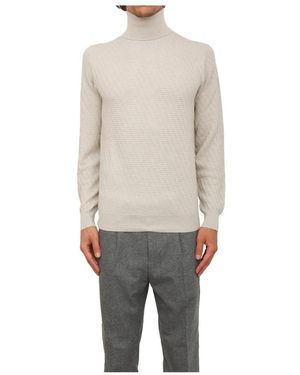 Paolo Pecora Turtlenecks - Grey