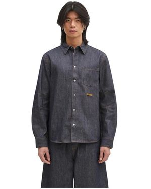 Helmut Lang Denim Shirts - Grigio