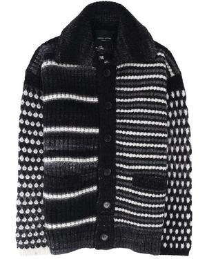 Roberto Collina Cardigan Shirt - Schwarz