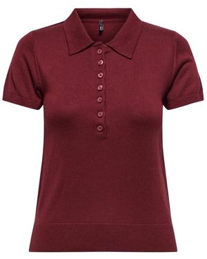 ONLY Polo Shirts - Red