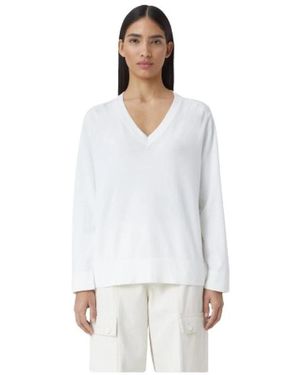 Closed Long Sleeve T-Shirts - White
