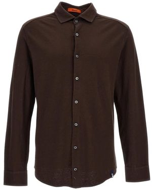 Drumohr Casual Shirts - Brown