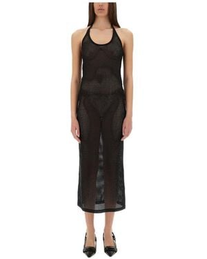 Courreges Holistic" Long Dress - Black