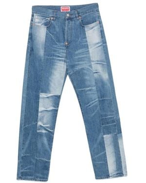 KENZO Straight Jeans - Azul
