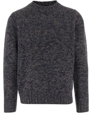 Vince Round-Neck Knitwear - Gray