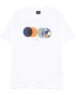 Paul Smith Tops ,Wit ,T-Shirts
