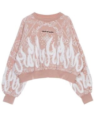 Vision Of Super Sweatshirts - Pink