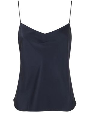 Theory Sleeveless Tops - Blauw