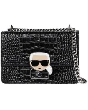 KARL LAGERFELD Cross Body Bags - Black