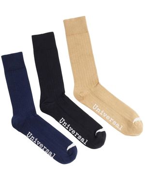 Universal Works Socks - Blue