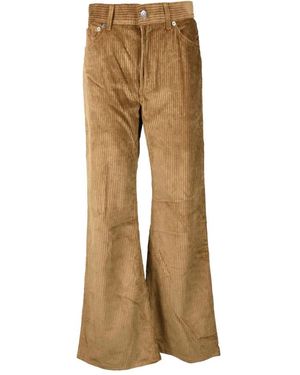 Dondup Wide Trousers - Natural